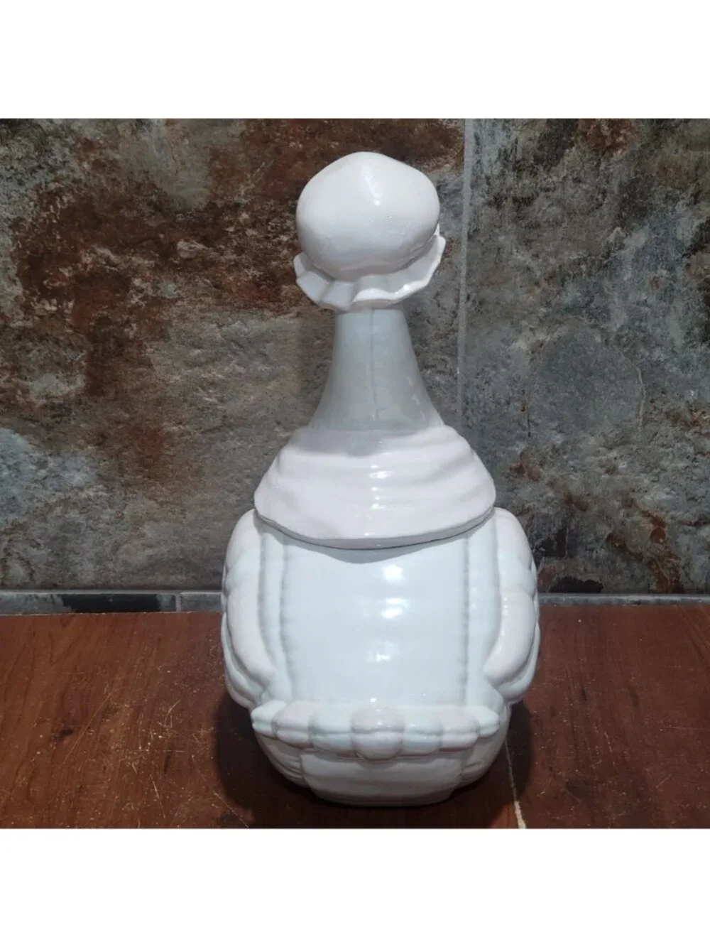 Vintage Large Mother Duck Goose Ceramic Cookie Jar